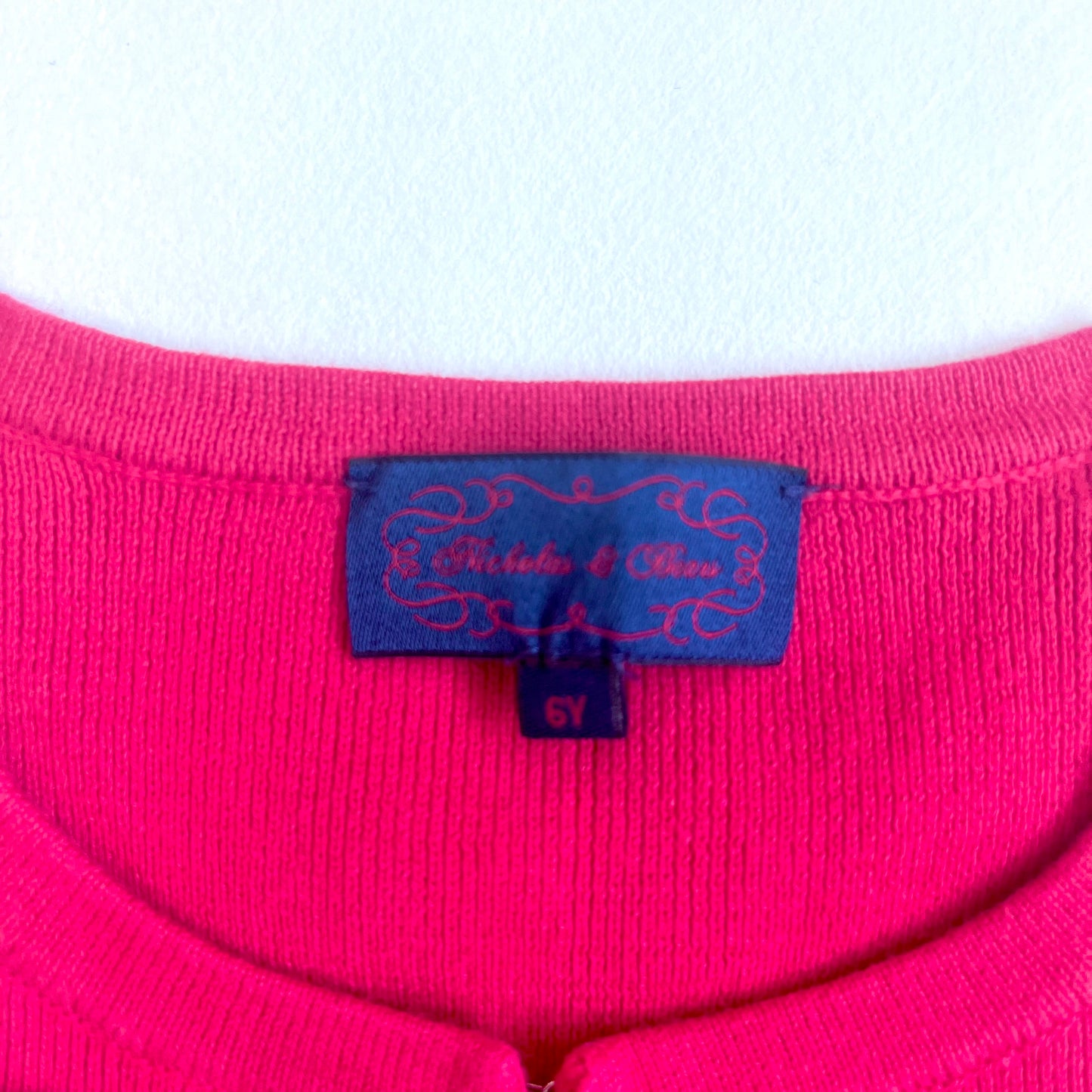 (Pre-loved) Nicholas & Bears Red Cardigan 女童紅色開襟衫 6Y