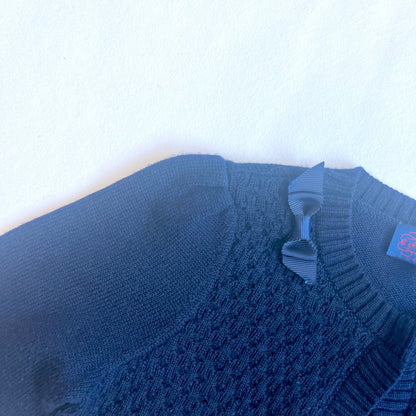 (Pre-loved) Nicholas & Bears Navy Cardigan 女童深藍色開襟羊毛衫 6Y
