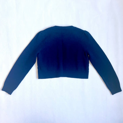 (Pre-loved) Nicholas & Bears Navy Cardigan 女童深藍色開襟羊毛衫 6Y