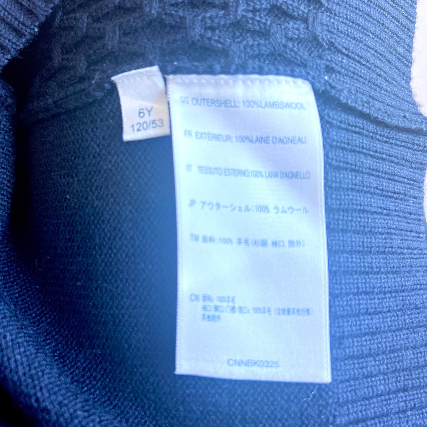 (Pre-loved) Nicholas & Bears Navy Cardigan 女童深藍色開襟羊毛衫 6Y