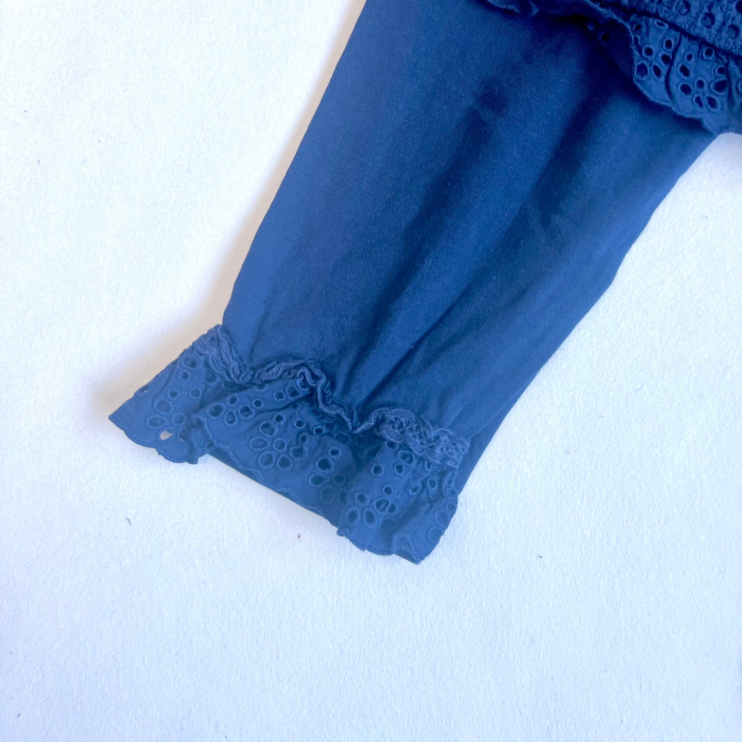 (Pre-loved) Nicholas & Bears Navy Lace Bloomers 女童深藍色蕾絲邊短褲 6Y