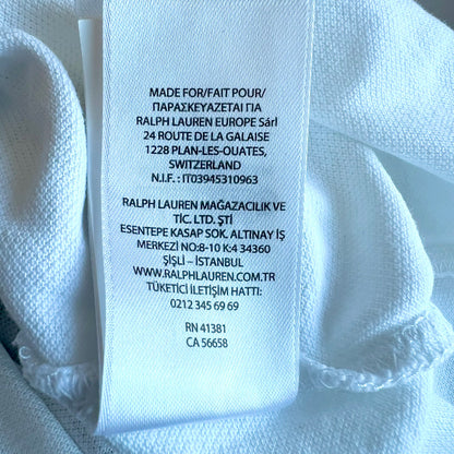 (Pre-loved) Polo Ralph Lauren White Polo Dress 女童白色短袖連身裙 5Y