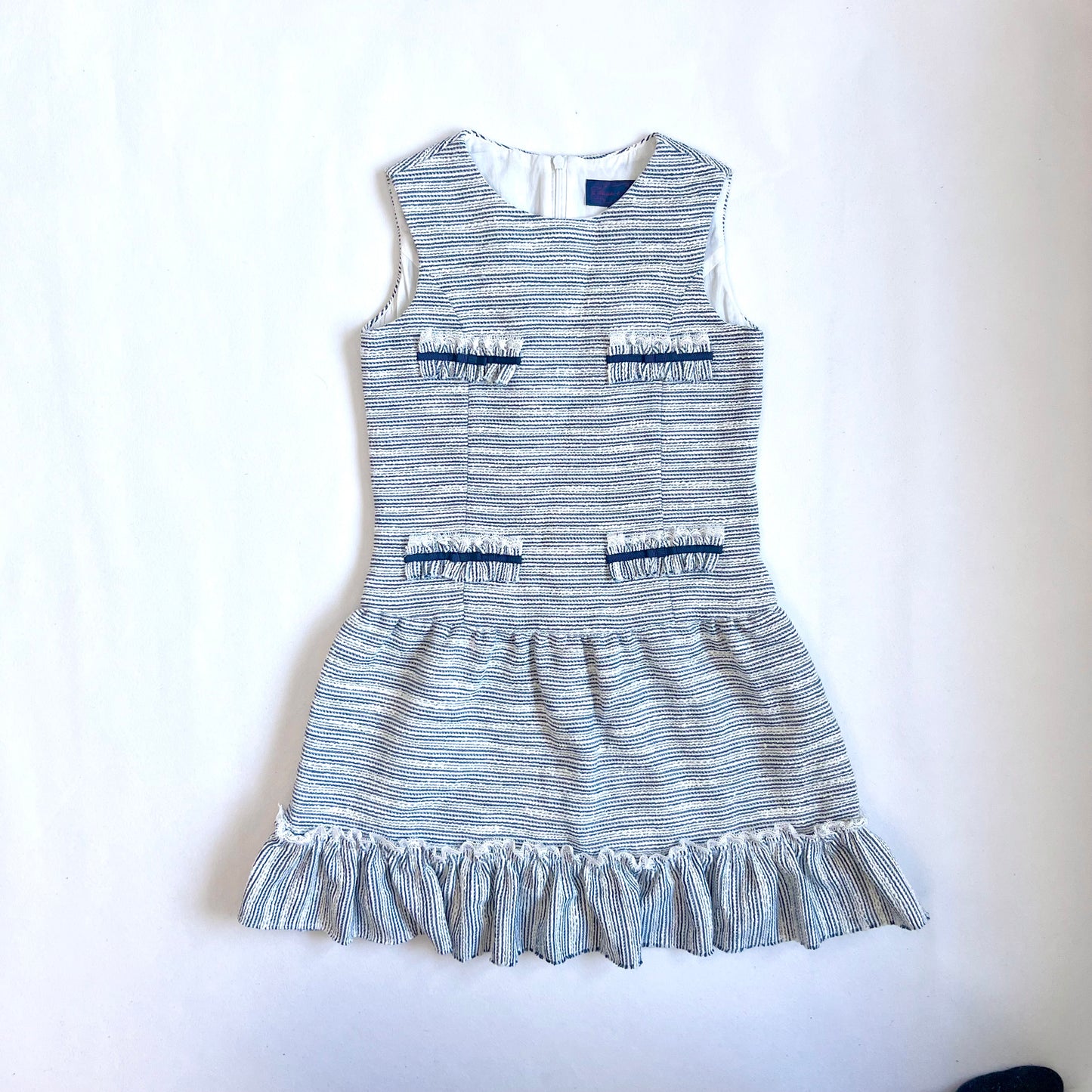(Pre-loved) Nicholas & Bears Sleeveless Dress 女童灰色背心連身裙 8Y