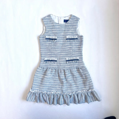 (Pre-loved) Nicholas & Bears Sleeveless Dress 女童灰色背心連身裙 8Y