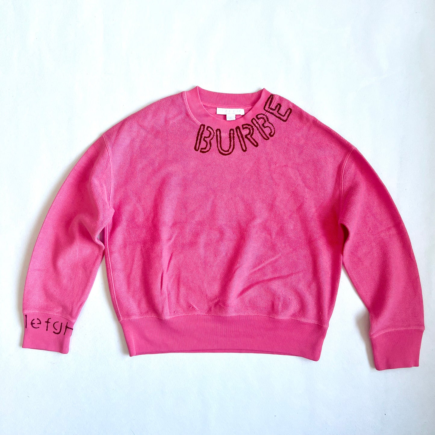 (Pre-loved) Burberry Pink Sweater 粉紅色衛衣 8Y