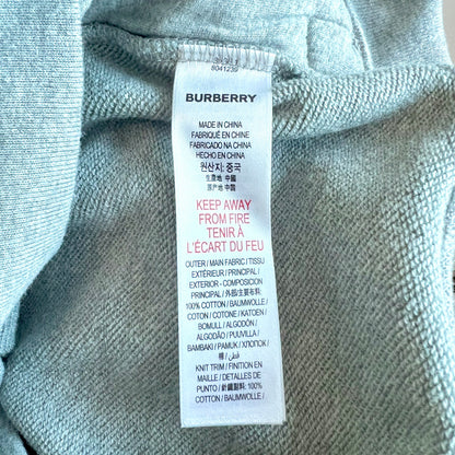(Pre-loved) Burberry Bear Grey Hoodie 灰色拉鏈連帽衫 8Y