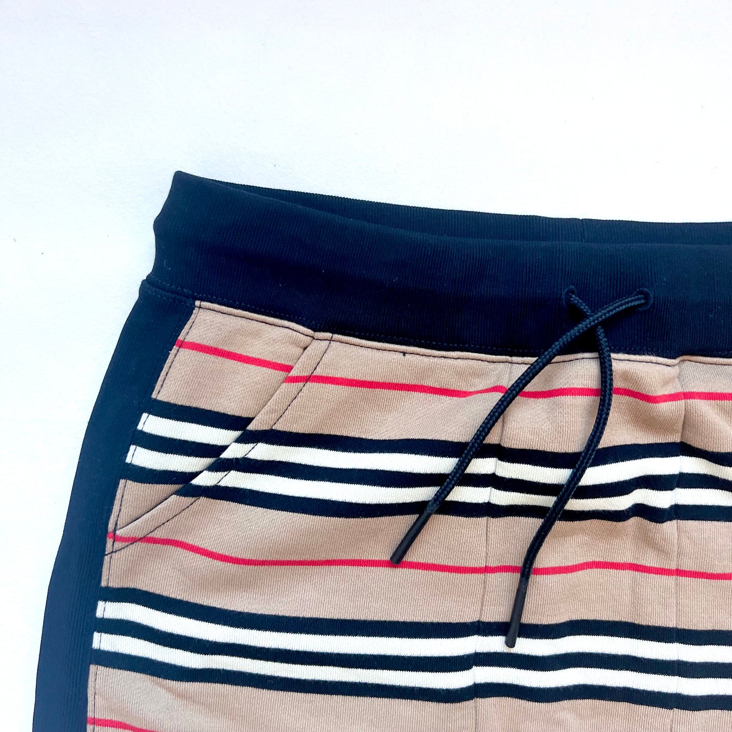 (Pre-loved) Burberry London Jogger Sweat Pants 間條長褲 14Y