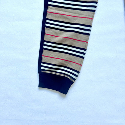 (Pre-loved) Burberry London Jogger Sweat Pants 間條長褲 14Y