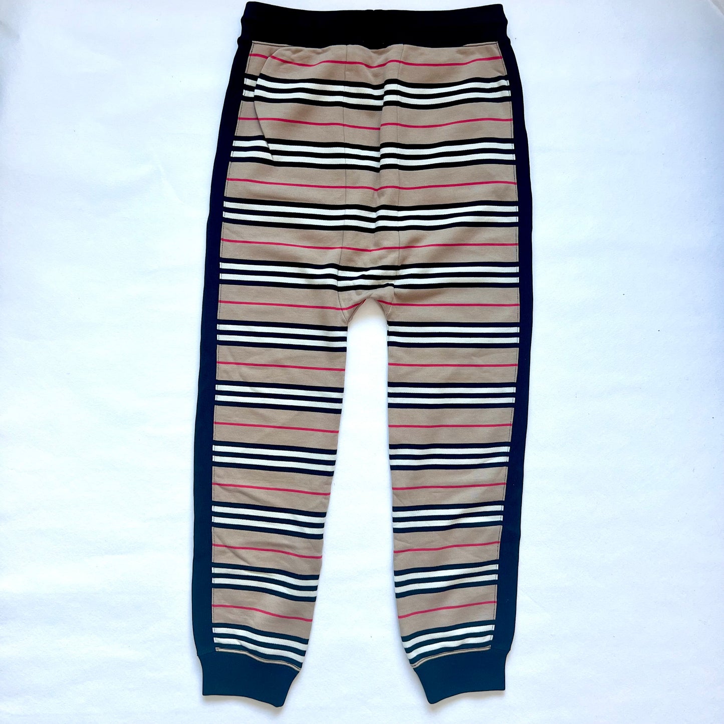 (Pre-loved) Burberry London Jogger Sweat Pants 間條長褲 14Y