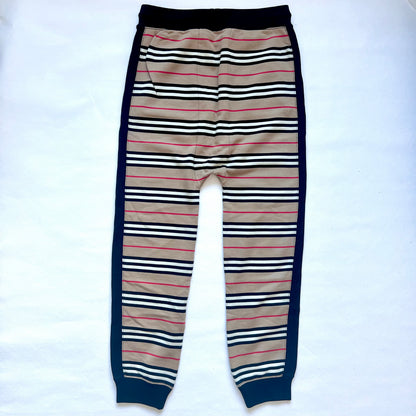 (Pre-loved) Burberry London Jogger Sweat Pants 間條長褲 14Y