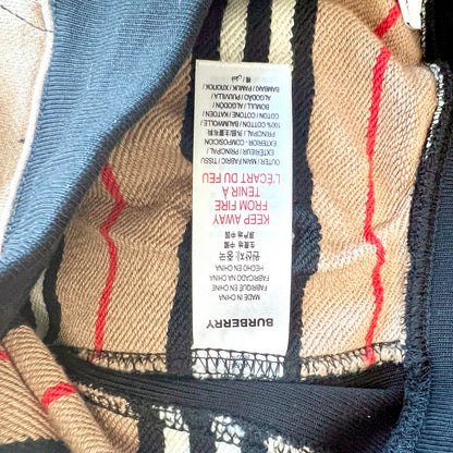 (Pre-loved) Burberry London Jogger Sweat Pants 間條長褲 14Y