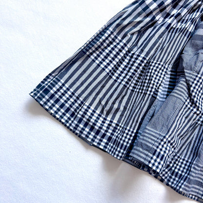 (Pre-loved) Burberry Grey Checkered Shirt Dress 灰色格仔長袖恤衫裙 8Y