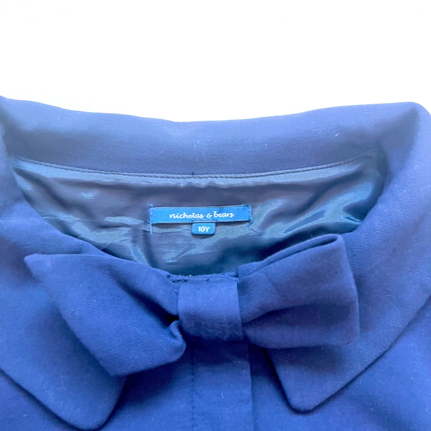 (Pre-loved) Nicholas & Bears Navy Formal Coat 女童藍色外套 10Y