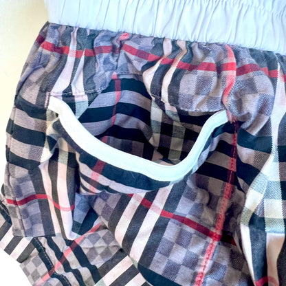 (Pre-loved) Burberry Check Short 格仔短褲 4Y