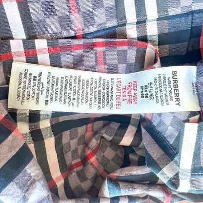 (Pre-loved) Burberry Check Short 格仔短褲 4Y