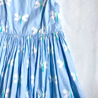 (Pre-loved) Jacadi Blue Dragonfly Dress 藍色蜻蜓裙 5Y