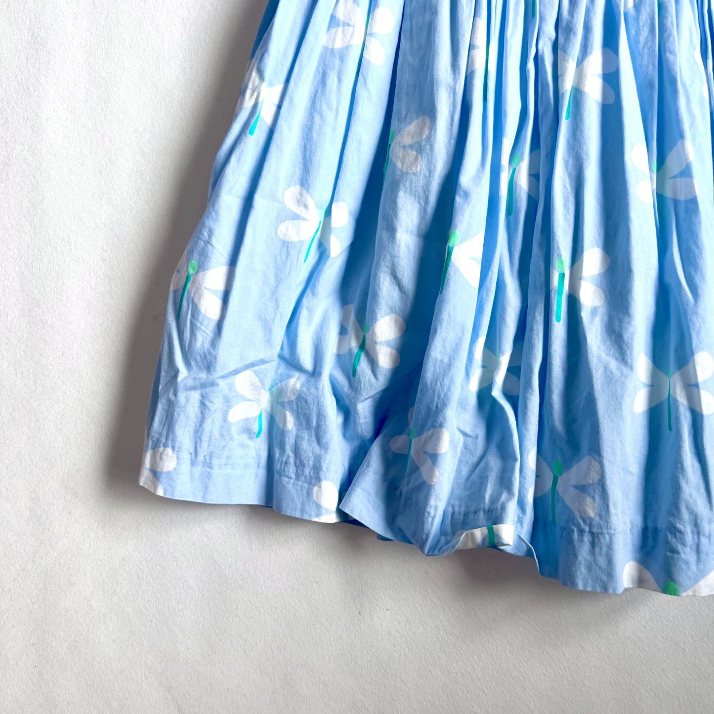 (Pre-loved) Jacadi Blue Dragonfly Dress 藍色蜻蜓裙 5Y