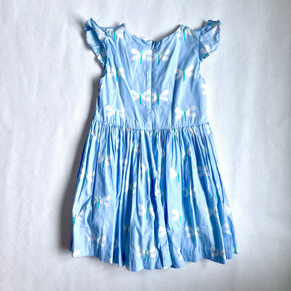 (Pre-loved) Jacadi Blue Dragonfly Dress 藍色蜻蜓裙 5Y
