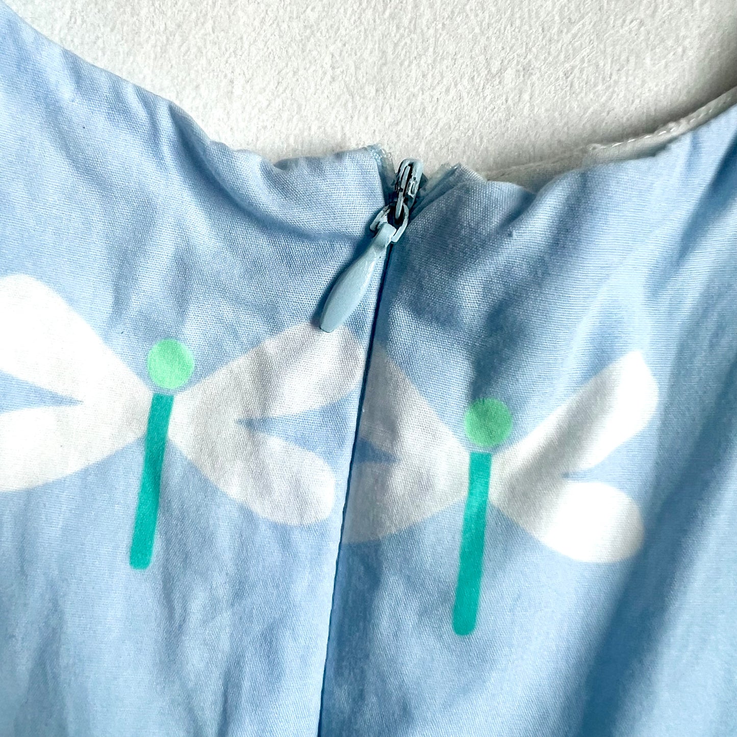 (Pre-loved) Jacadi Blue Dragonfly Dress 藍色蜻蜓裙 5Y