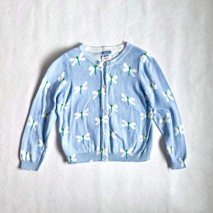 (Pre-loved) Jacadi Blue Dragonfly Cardigan 藍色蜻蜓開襟衫 6Y