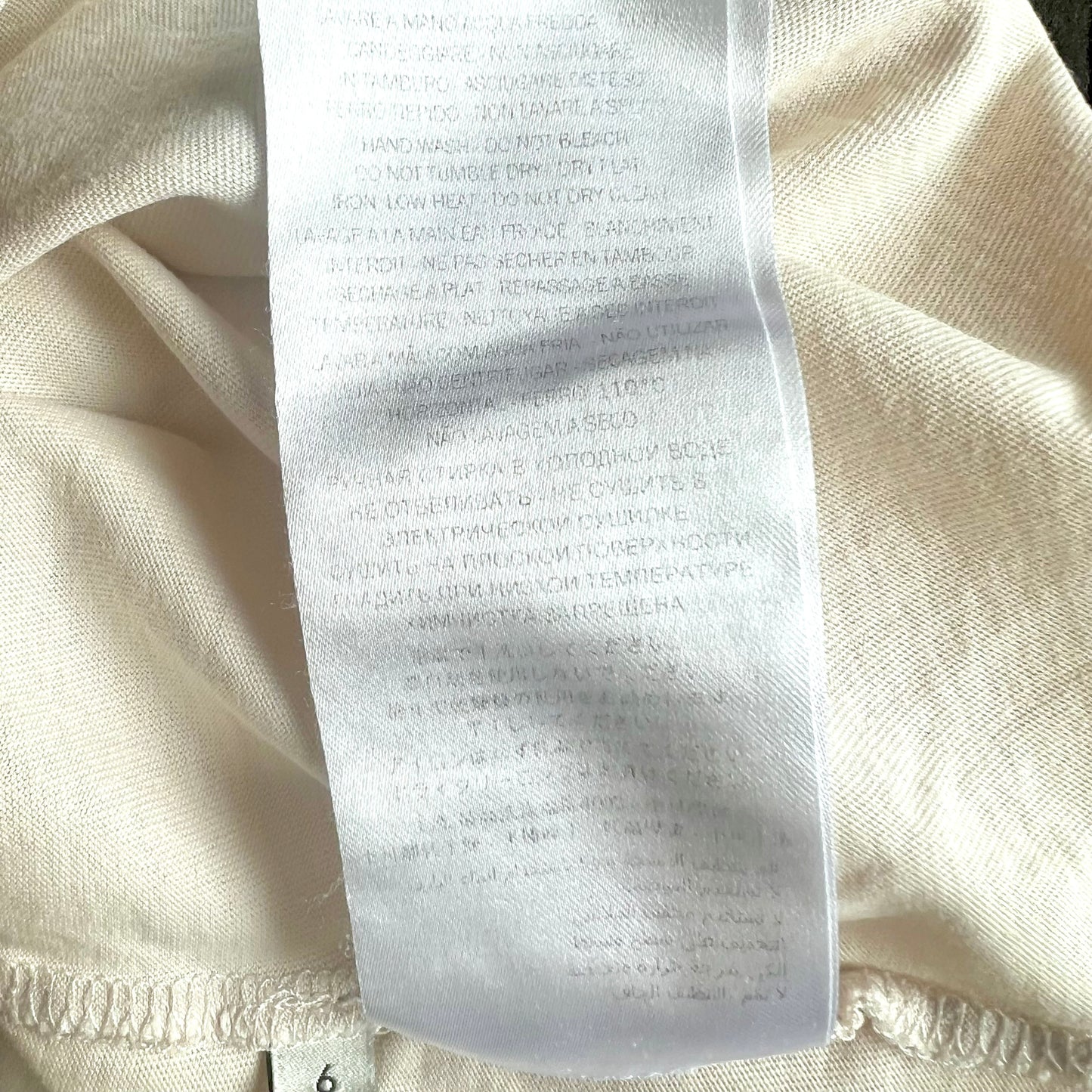 (Pre-loved) Gucci Two Horses Short Sleeves T-Shirt 女童白色短袖T恤 6Y