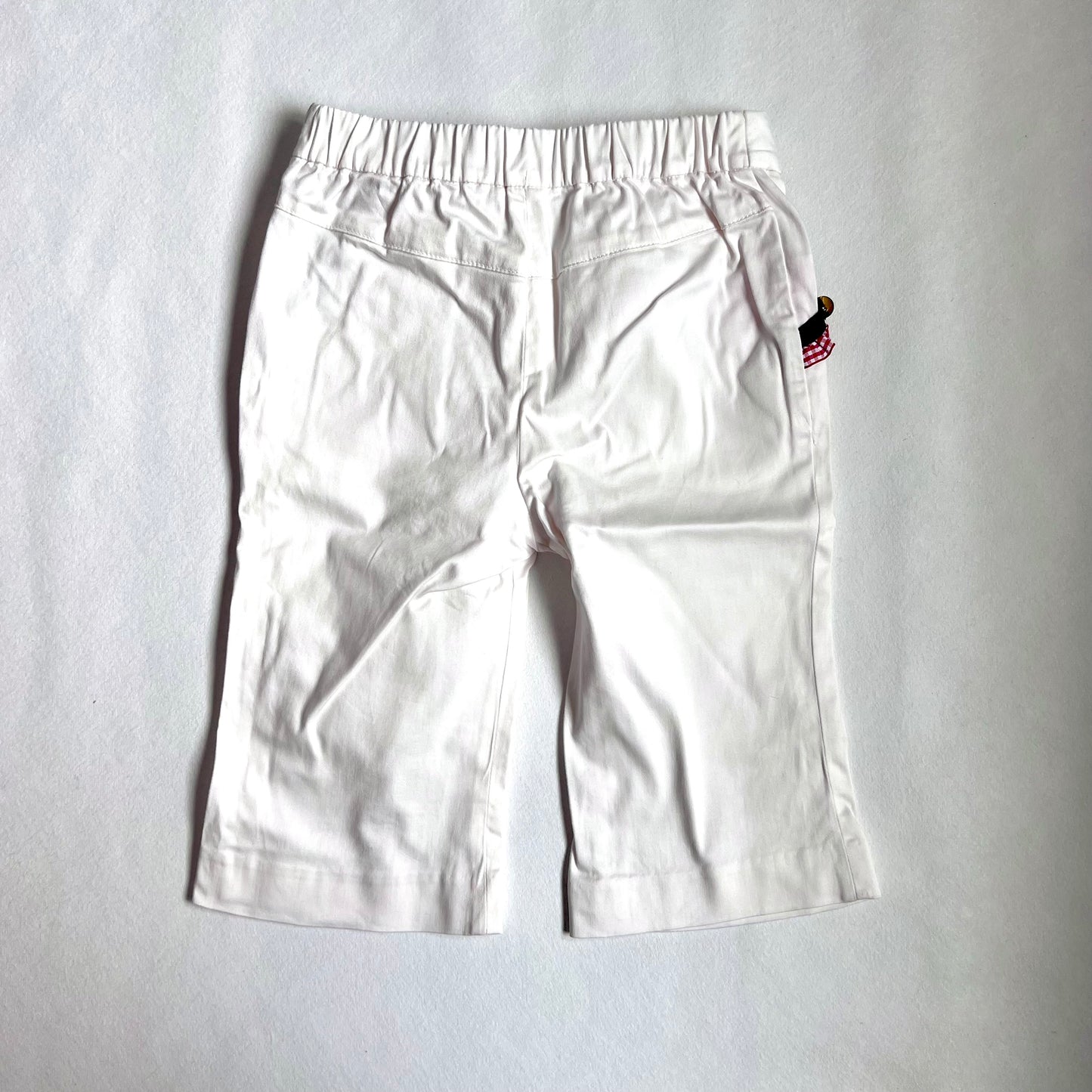 (Pre-loved) Nicholas & Bears White Casual Pants 女童白色八分褲 3Y