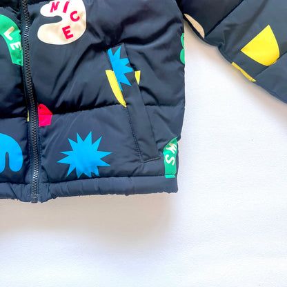 (Pre-loved) Stella Mccartney Printed Puffer Jacket 藍色印花保暖外套 8Y