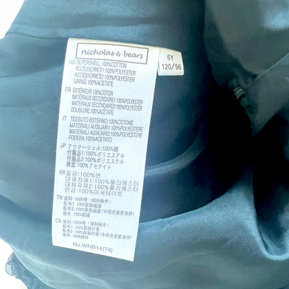 (Pre-loved) Nicholas & Bears Sleeveless Black Dress 女童無袖連身裙 6Y