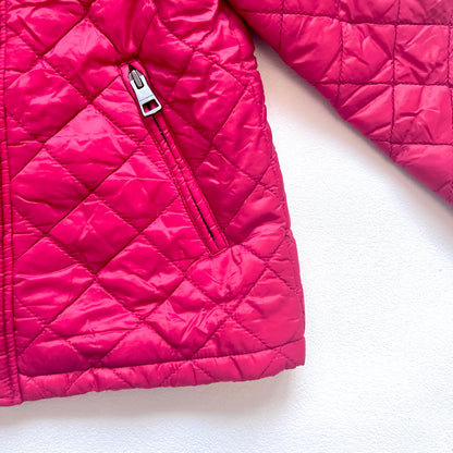(Pre-loved) Burberry Red Quilted Jacket 女童紅色外套 2Y