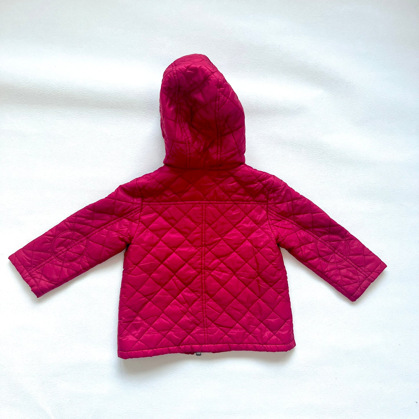 (Pre-loved) Burberry Red Quilted Jacket 女童紅色外套 2Y