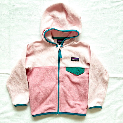 (Pre-loved) Patagonia Pink Fleece Jacket 粉紅色拉鏈外套 2T
