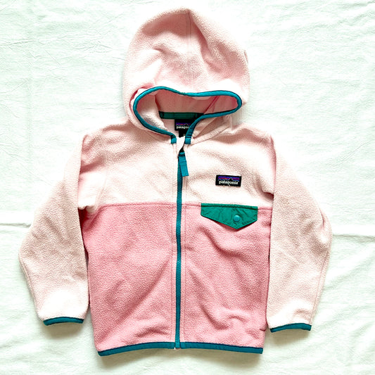 (Pre-loved) Patagonia Pink Fleece Jacket 粉紅色拉鏈外套 2T