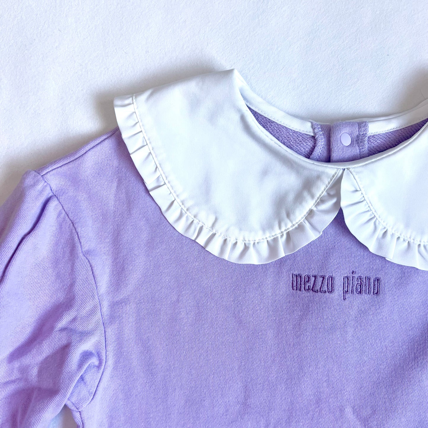 (Pre-loved) Mezzo Piano Purple Long Sleeve Dress 女童長袖紫色連身裙 140
