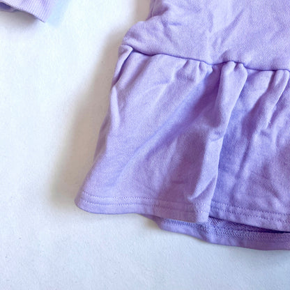 (Pre-loved) Mezzo Piano Purple Long Sleeve Dress 女童長袖紫色連身裙 140