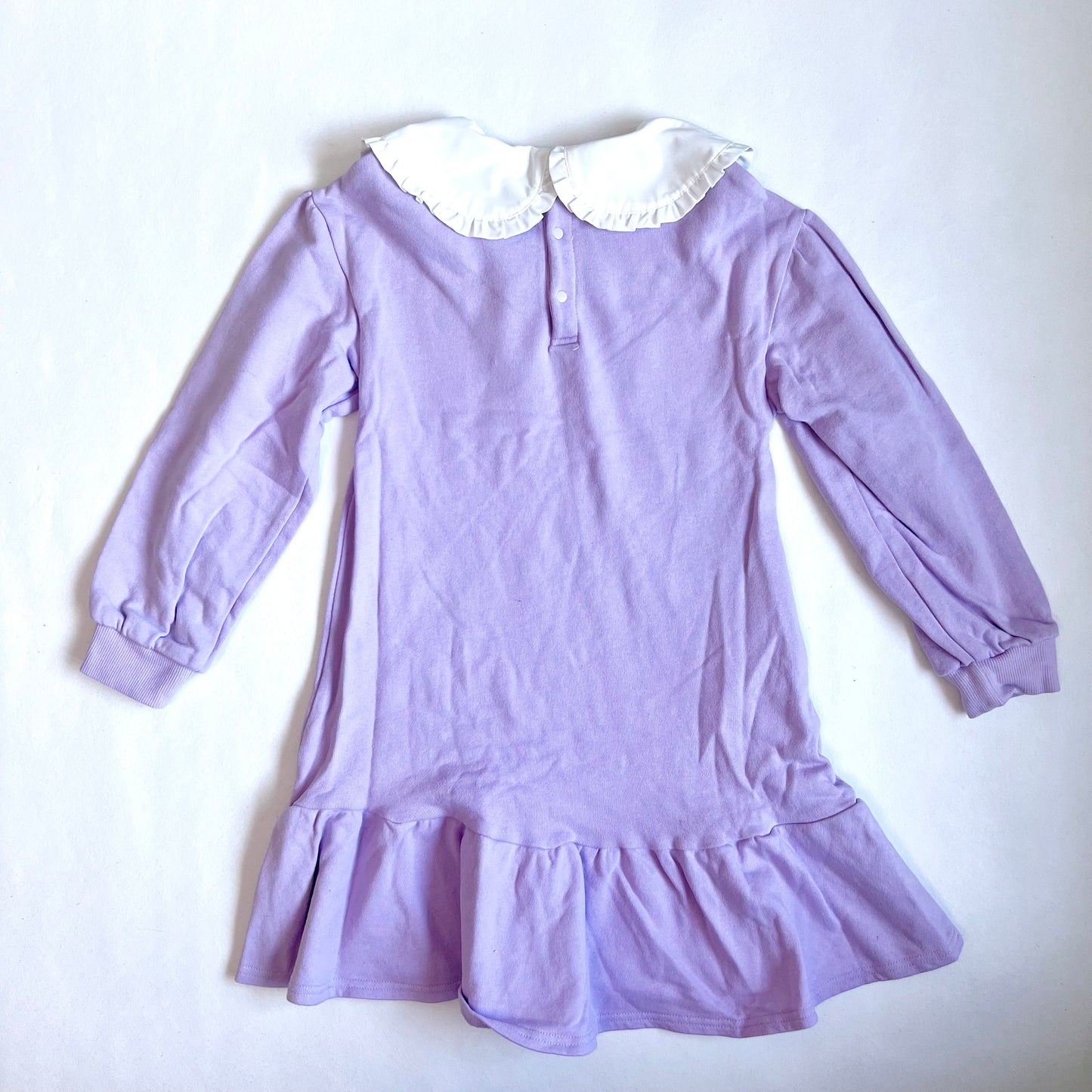 (Pre-loved) Mezzo Piano Purple Long Sleeve Dress 女童長袖紫色連身裙 140