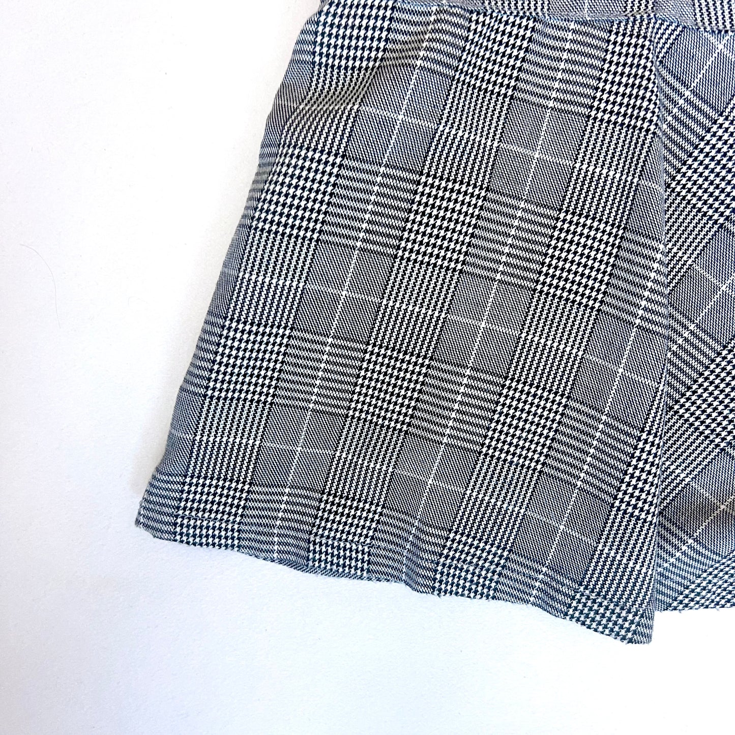 (Pre-loved) Mezzo Piano Dress 灰白色格紋連身裙 140