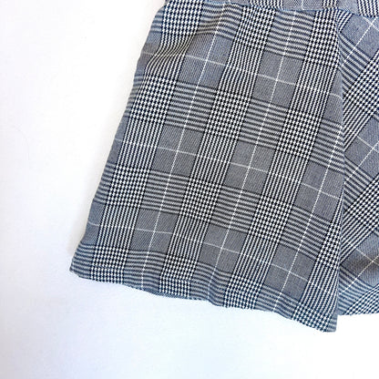 (Pre-loved) Mezzo Piano Dress 灰白色格紋連身裙 140