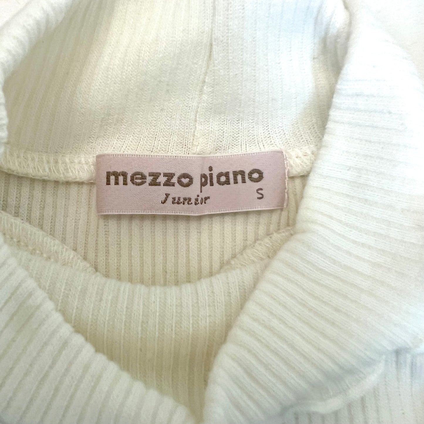 (Pre-loved) Mezzo Piano Dress 灰白色格紋連身裙 140