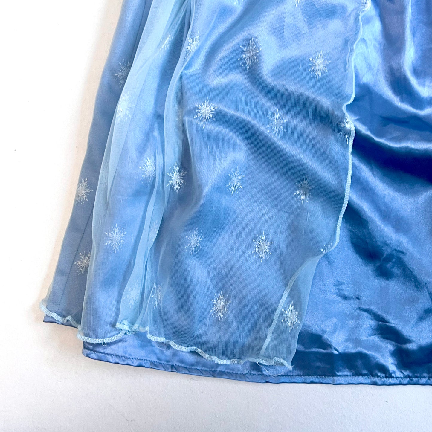 (Pre-loved) Disney Elsa Blue Daily Dress Frozen 迪士尼愛莎公主裙 5/6Y