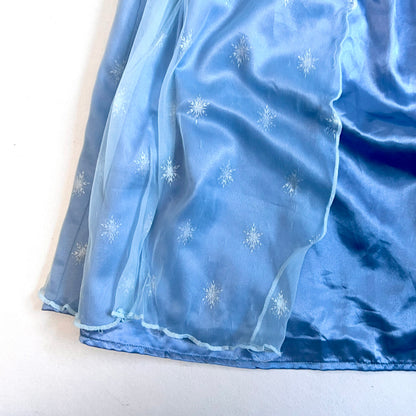 (Pre-loved) Disney Elsa Blue Daily Dress Frozen 迪士尼愛莎公主裙 5/6Y
