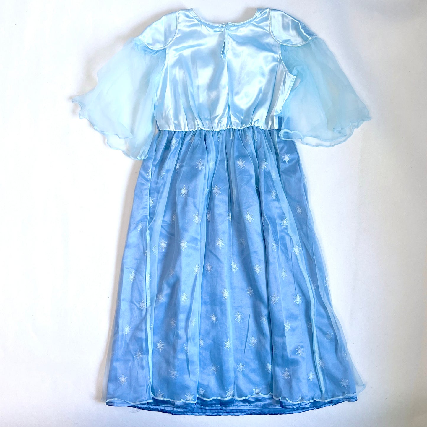 (Pre-loved) Disney Elsa Blue Daily Dress Frozen 迪士尼愛莎公主裙 5/6Y