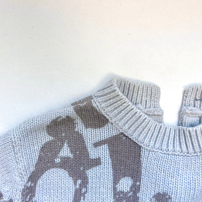 (Pre-loved) Dior Kids Knit Jumper 羊毛連身長袖毛衣 12Y
