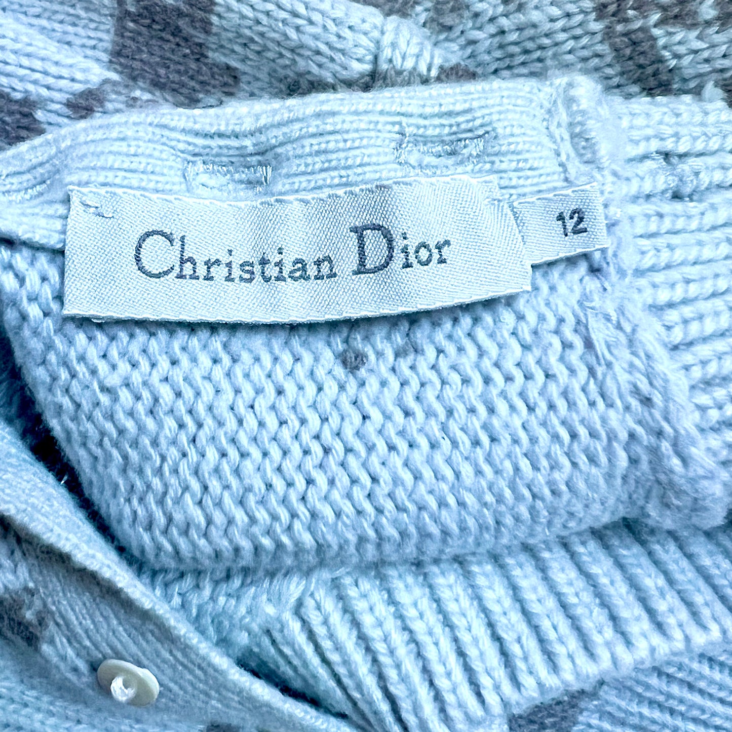 (Pre-loved) Dior Kids Knit Jumper 羊毛連身長袖毛衣 12Y