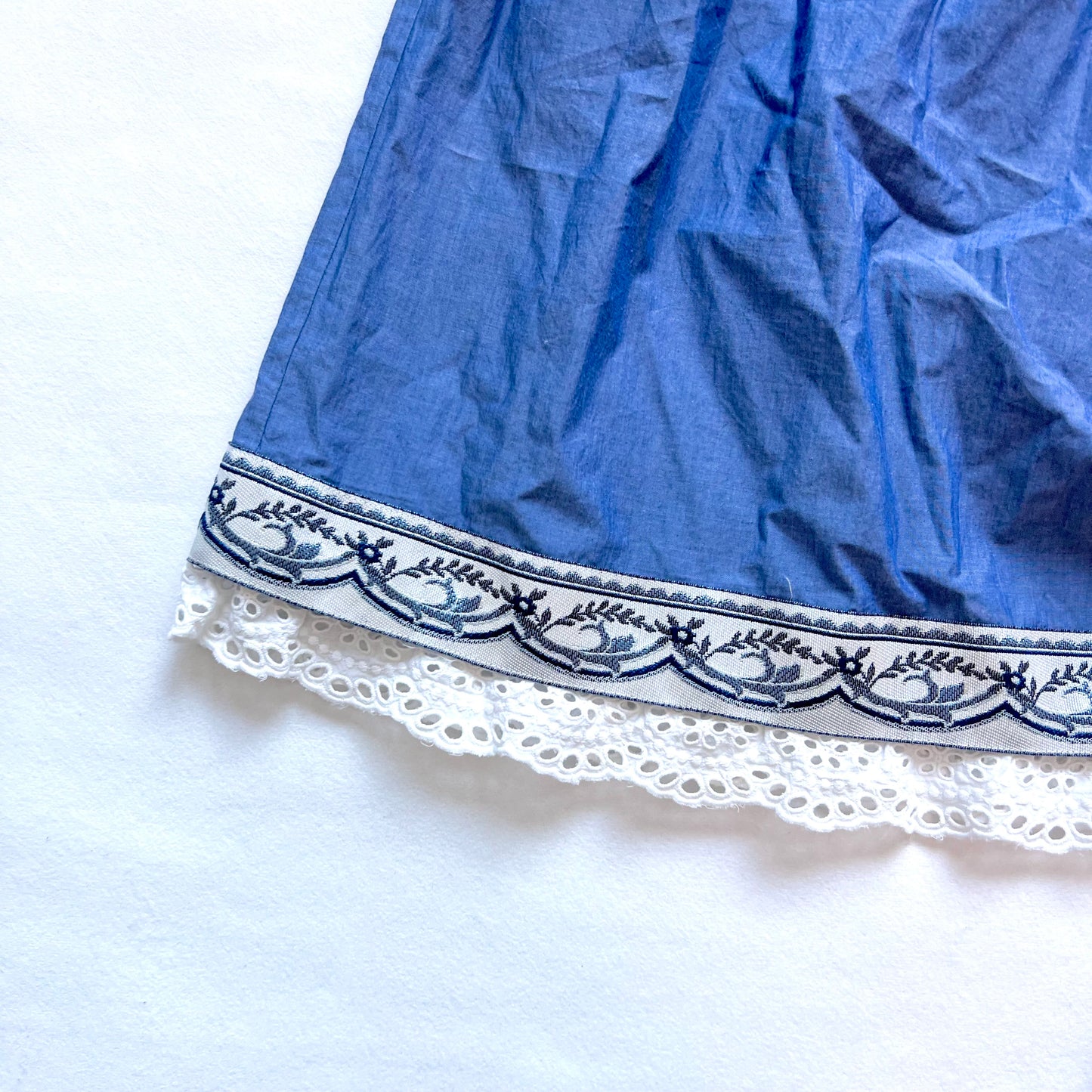 (Pre-loved) Nicholas & Bears Blue Dress 藍色吊帶蕾絲裙 10Y
