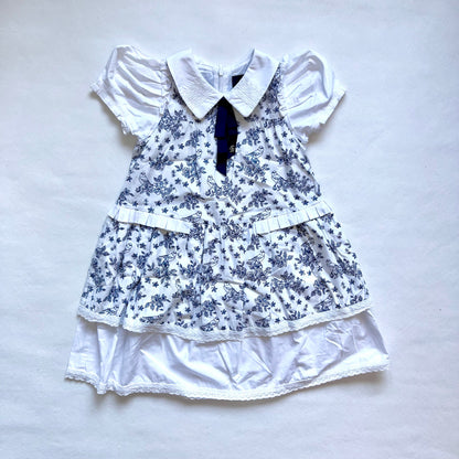 (Pre-loved) Nicholas & Bears Blue White Short Sleeve Dress 藍色短袖連身裙 8Y
