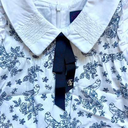 (Pre-loved) Nicholas & Bears Blue White Short Sleeve Dress 藍色短袖連身裙 8Y