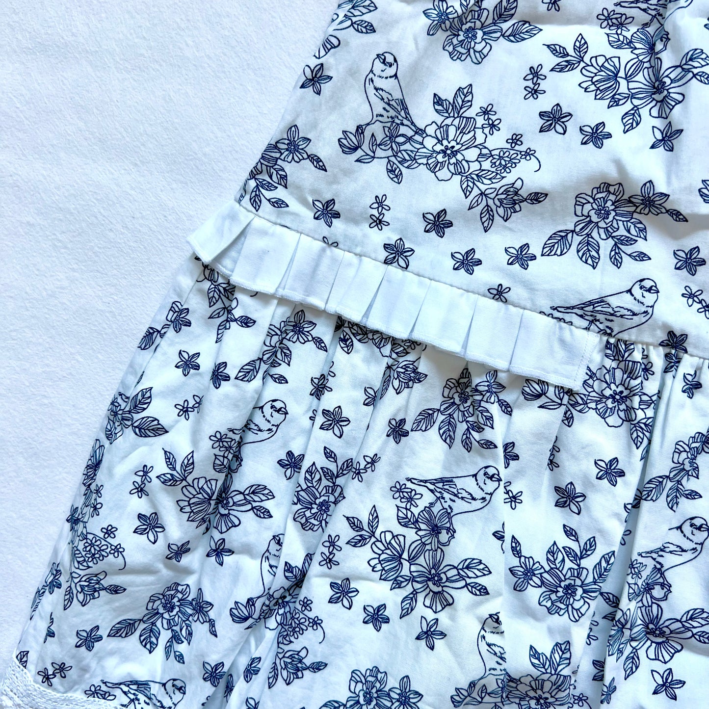 (Pre-loved) Nicholas & Bears Blue White Short Sleeve Dress 藍色短袖連身裙 8Y