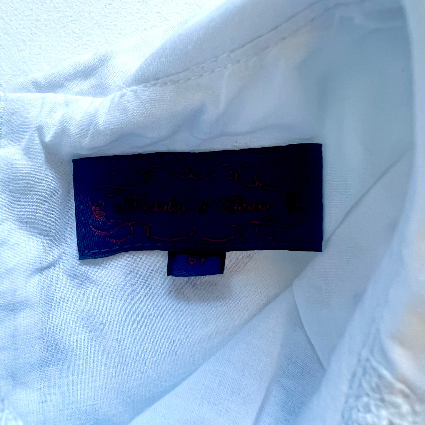 (Pre-loved) Nicholas & Bears Blue White Short Sleeve Dress 藍色短袖連身裙 8Y