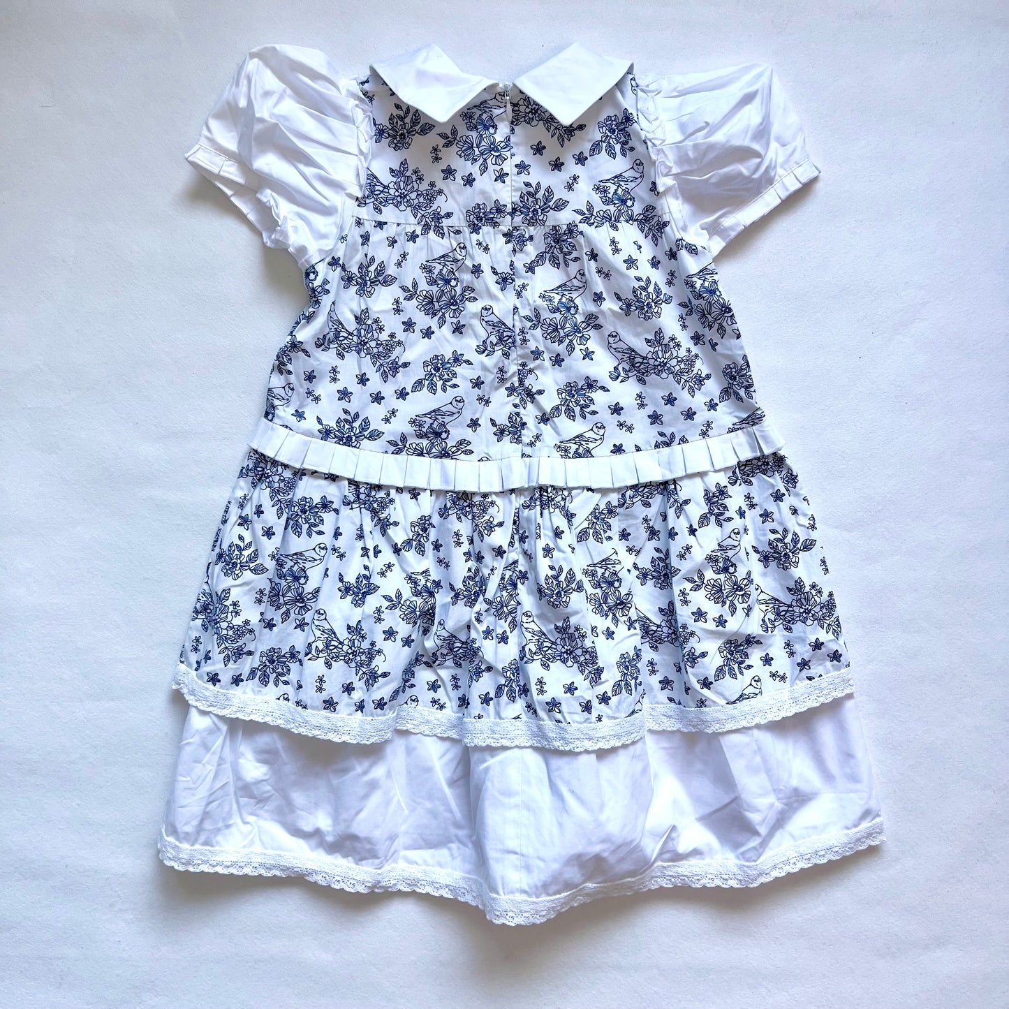 (Pre-loved) Nicholas & Bears Blue White Short Sleeve Dress 藍色短袖連身裙 8Y