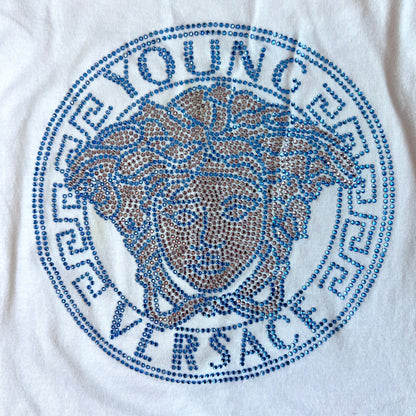 (Pre-loved) Versace Sleeves-less Dress 女童粉紅色無袖T恤裙 6Y